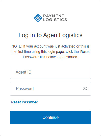 payment logistics portal