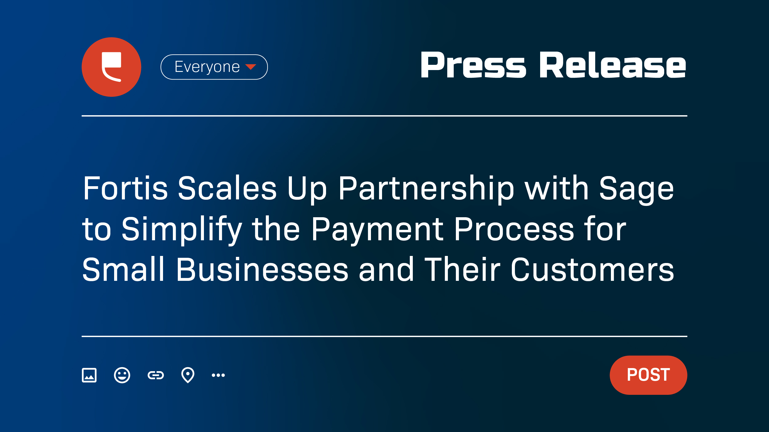 Fortis Scales Up Partnership with Sage to Simplify the Payment Process for Small Businesses and Their Customers - Featured Image