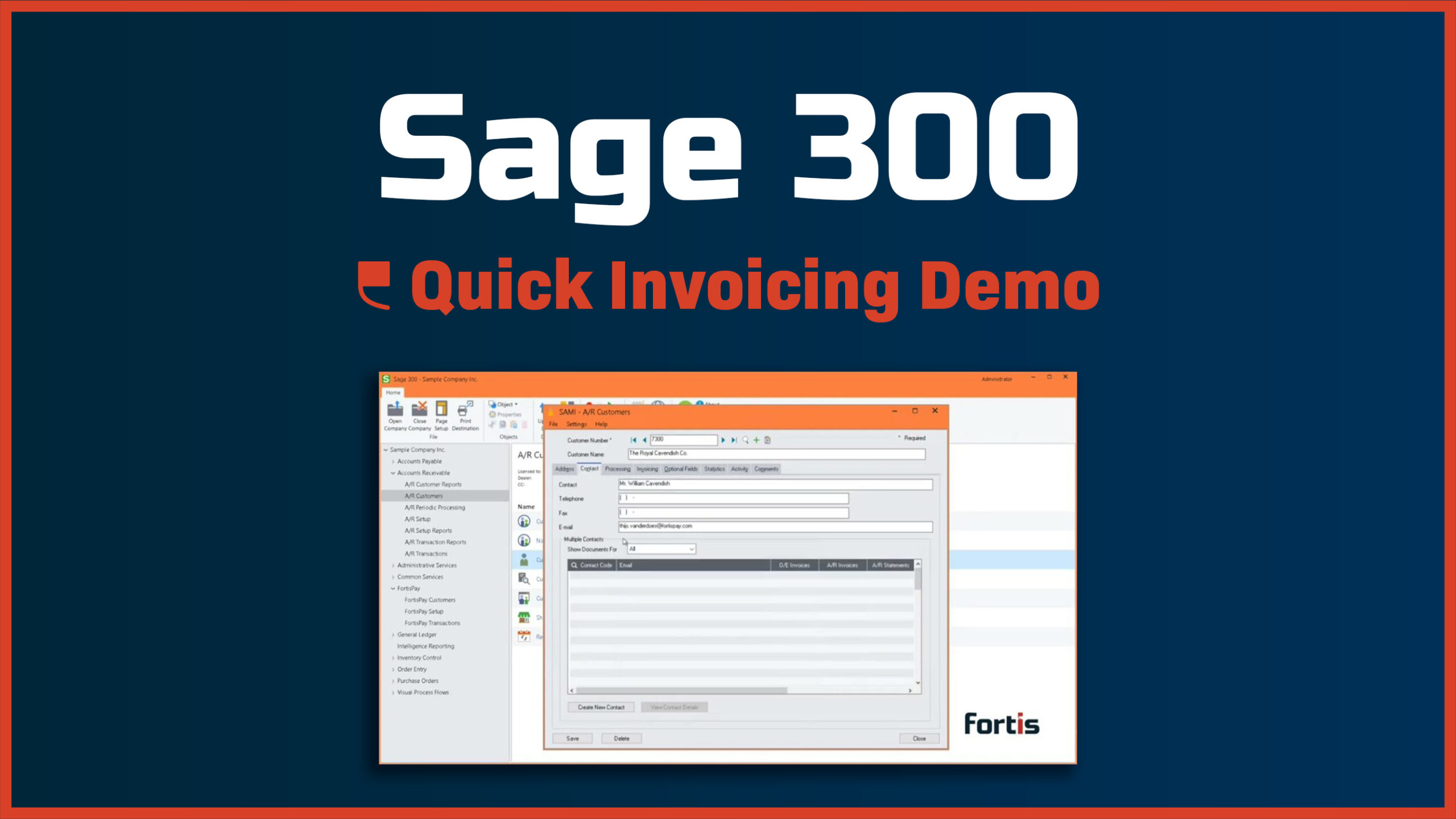Sage 300 – Quick Invoicing - Featured Image