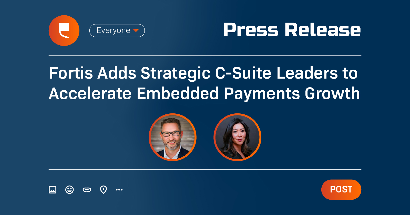Fortis Adds Strategic C-Suite Leaders to Accelerate Embedded Payments Growth - Featured Image