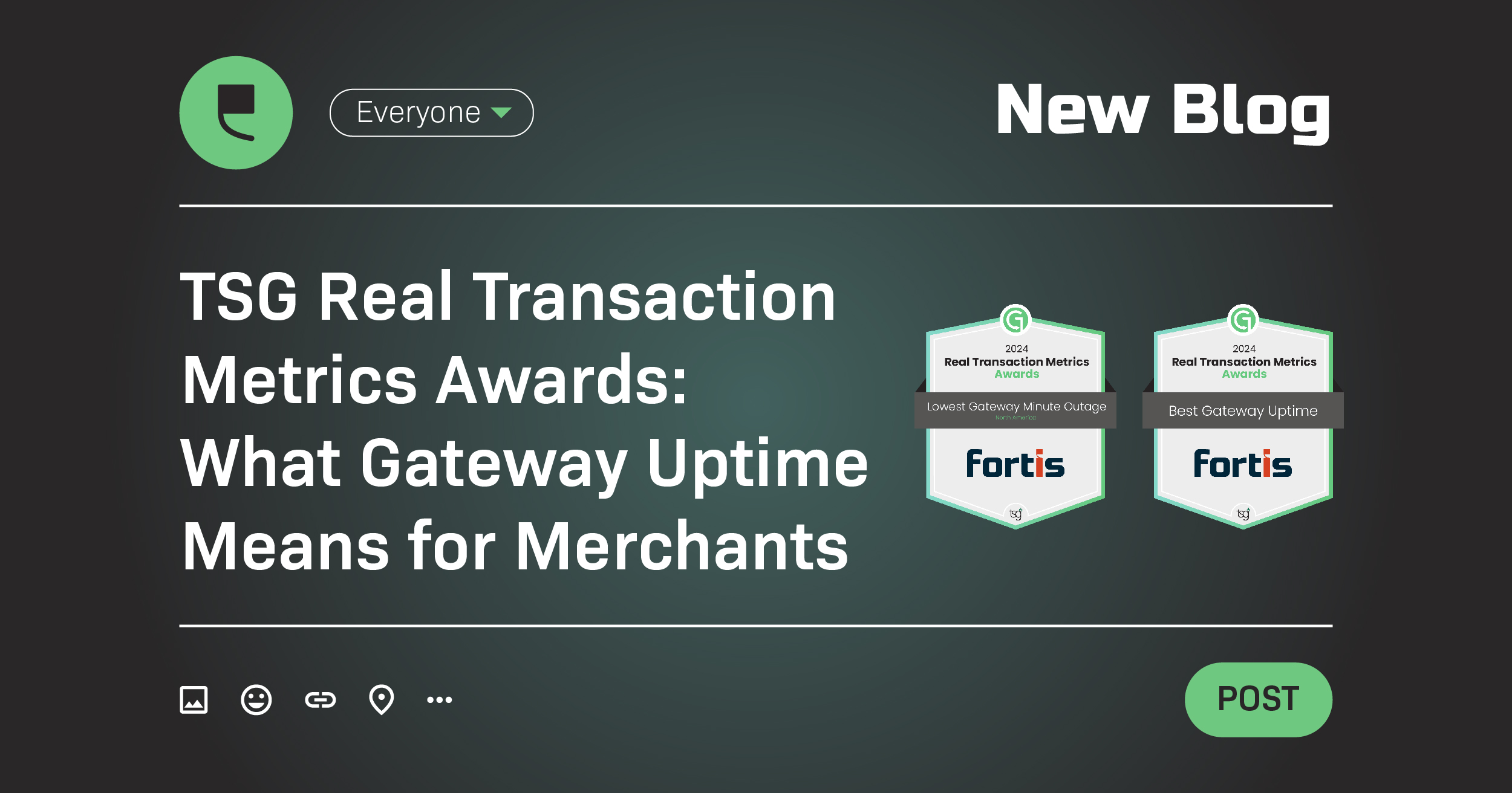 TSG Real Transaction Metrics Awards: What Gateway Uptime Means for Merchants